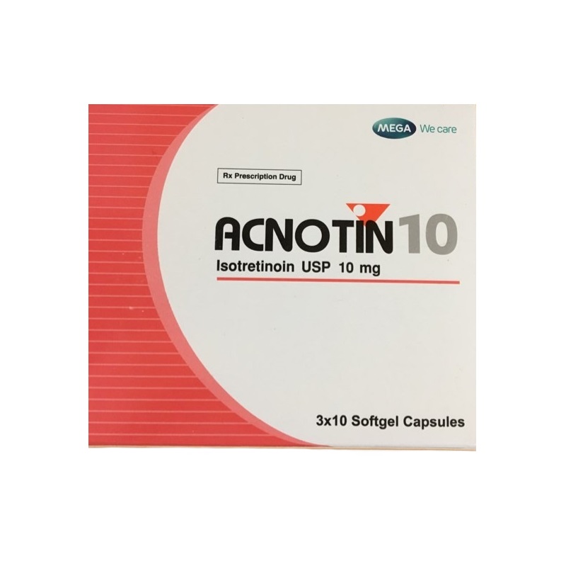 ACNOTIN-10 CAPSULES PK