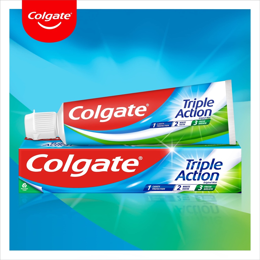 [ME-COL31] COLGATE TRIPLE ACTION T/PASTE 100ML
