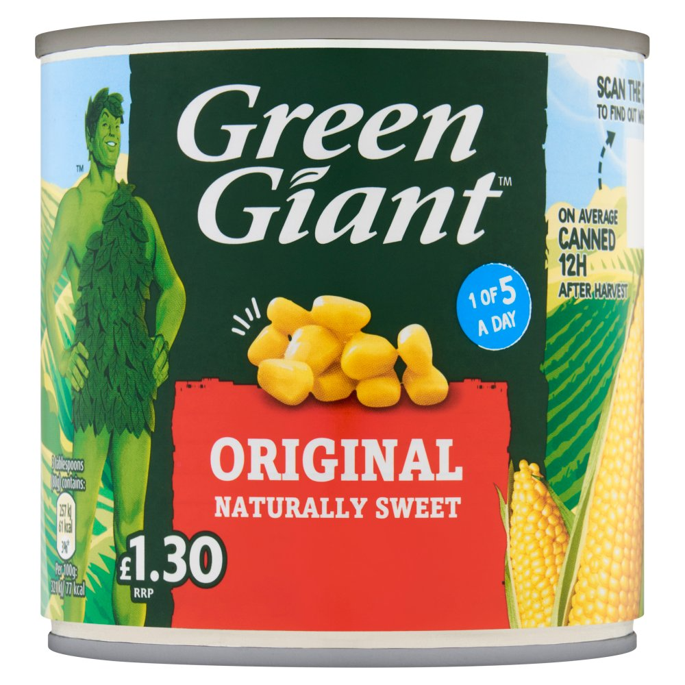 GREEN GIANT CORN 340G