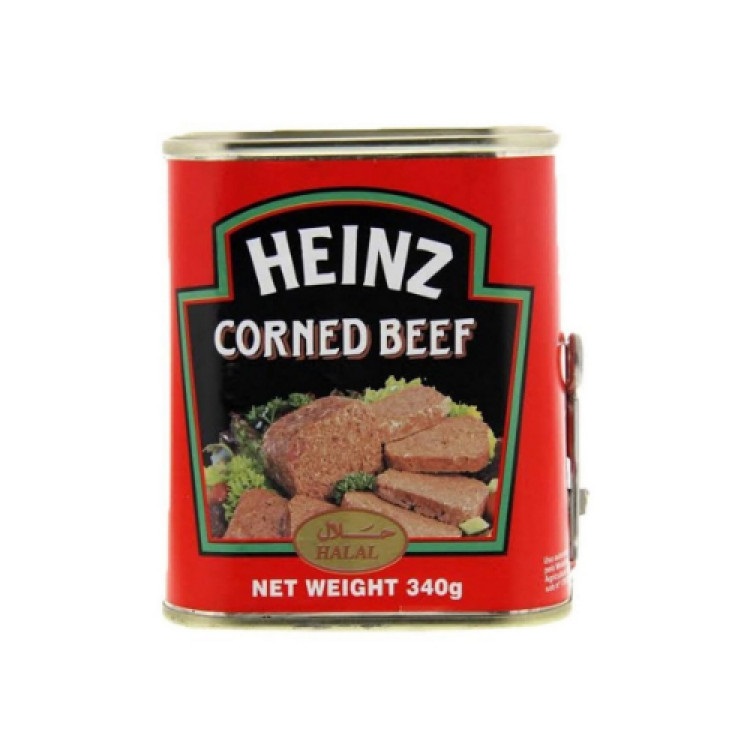 HEINZ CORNED BEEF 340G B/S