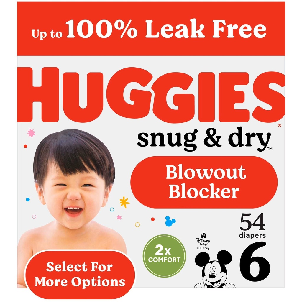 HUGGIES SNUG & DRY (ALL SIZES)