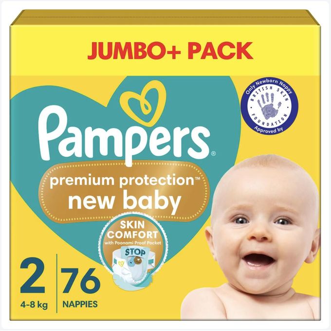PAMPER NEW BORN JUMBO BOX