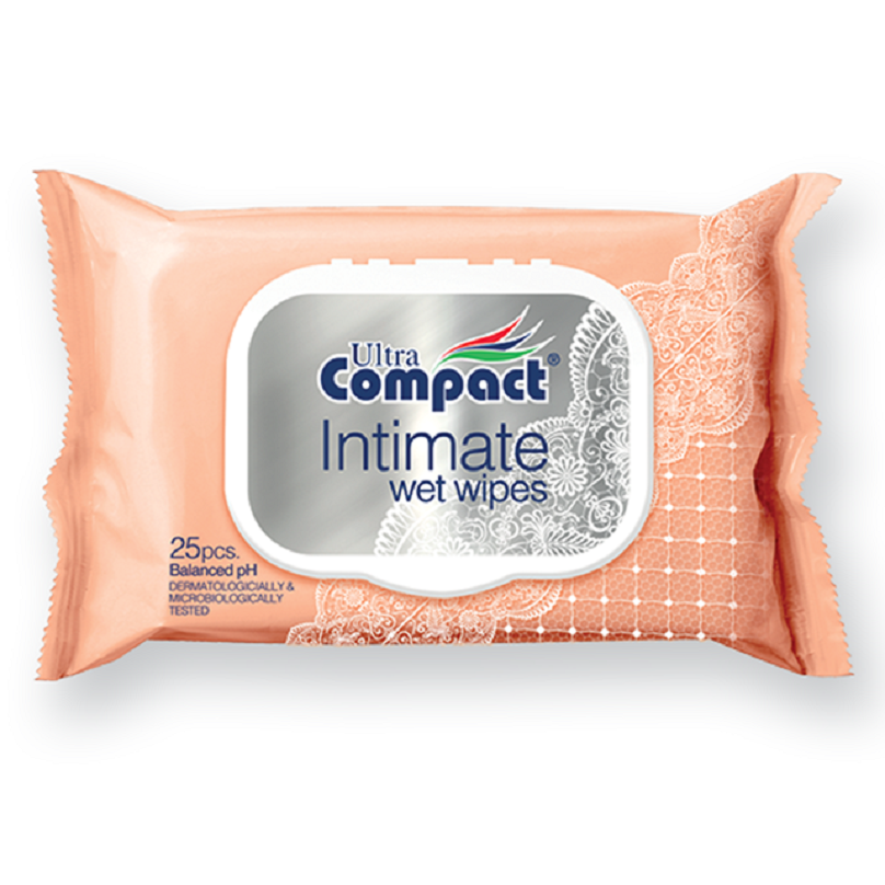 ULTRA COMPACT INTIMATE WIPES 10'S