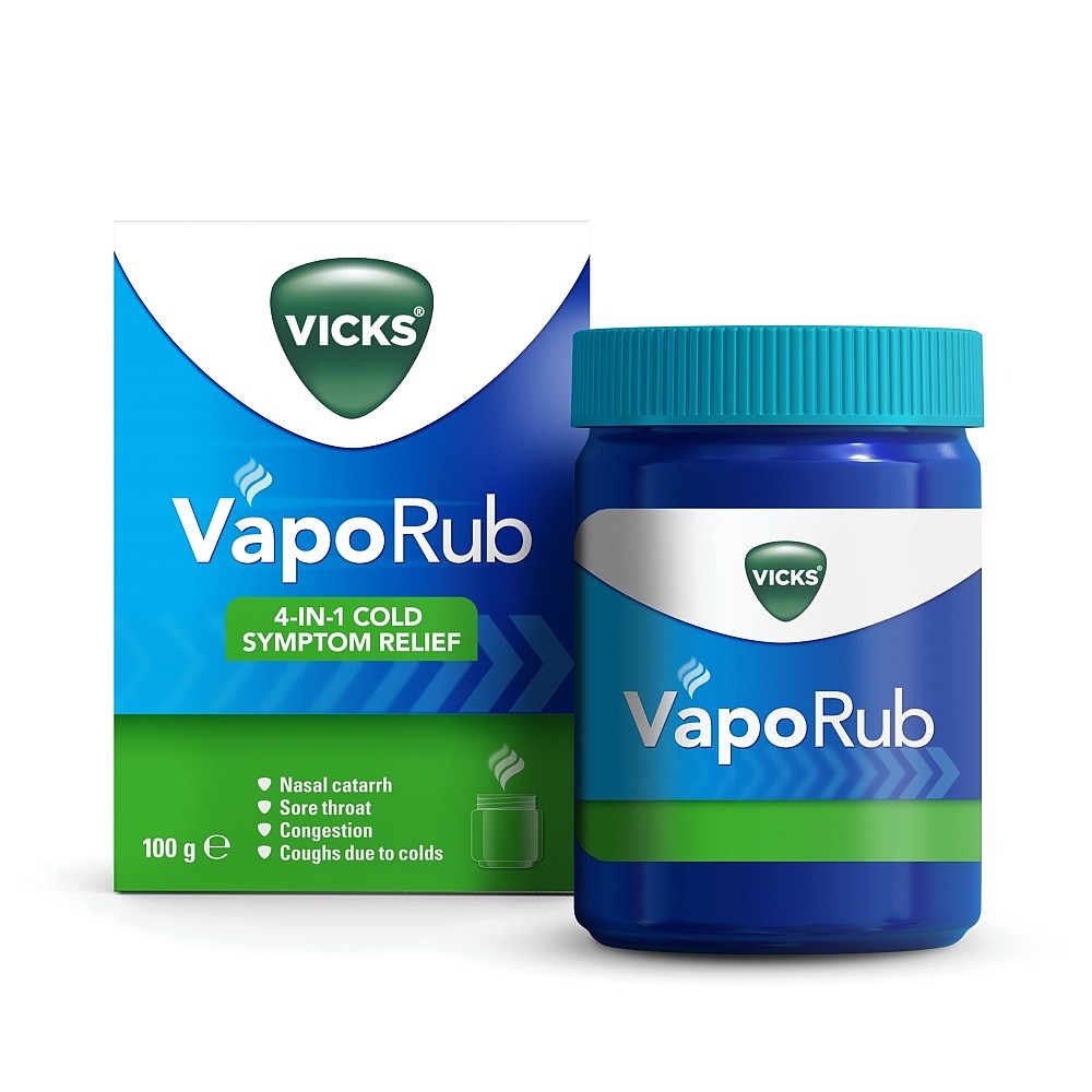 VAPOUR RUB JAR 100G (VICKS)