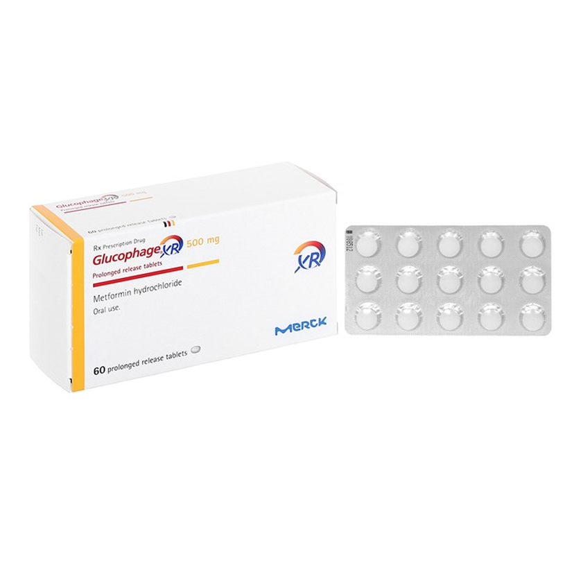GLUCOPHAGE XR 500MG 30'S