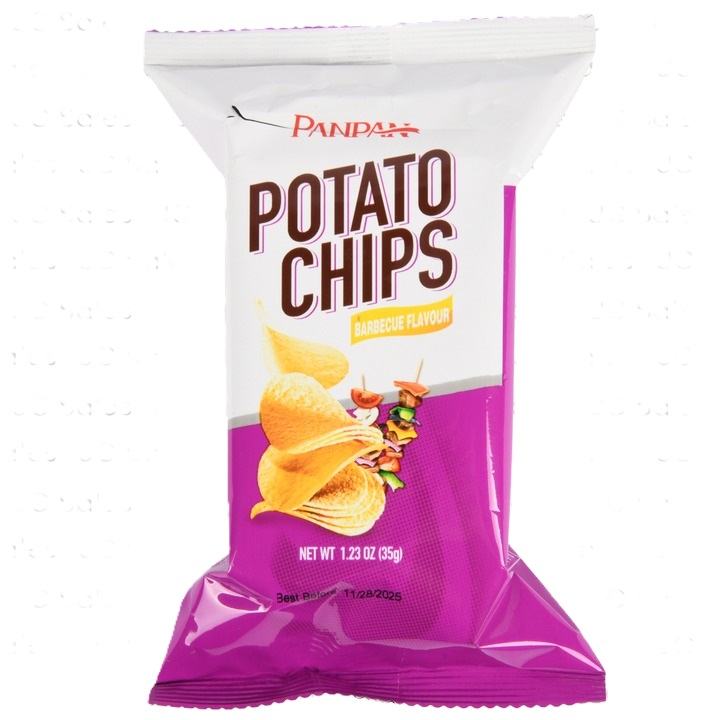 [GR-POT02-V1] POTATO CHIPS 35G (BARBECUE)