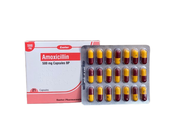 AMOXIL 500MG UK/CAP 21'S