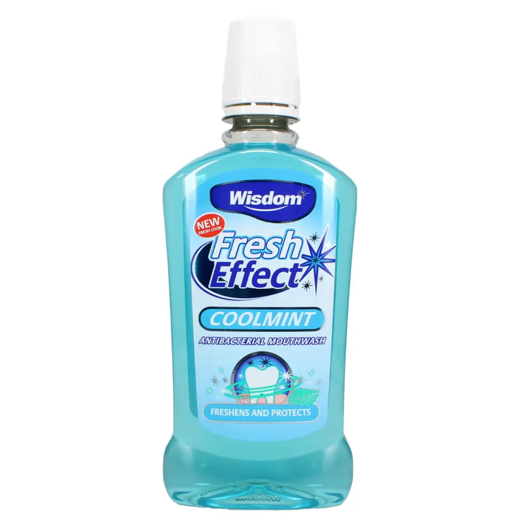 [DC-WIS09-V1] WISDOM MOUTH WASH 500ML (COOL MINT)