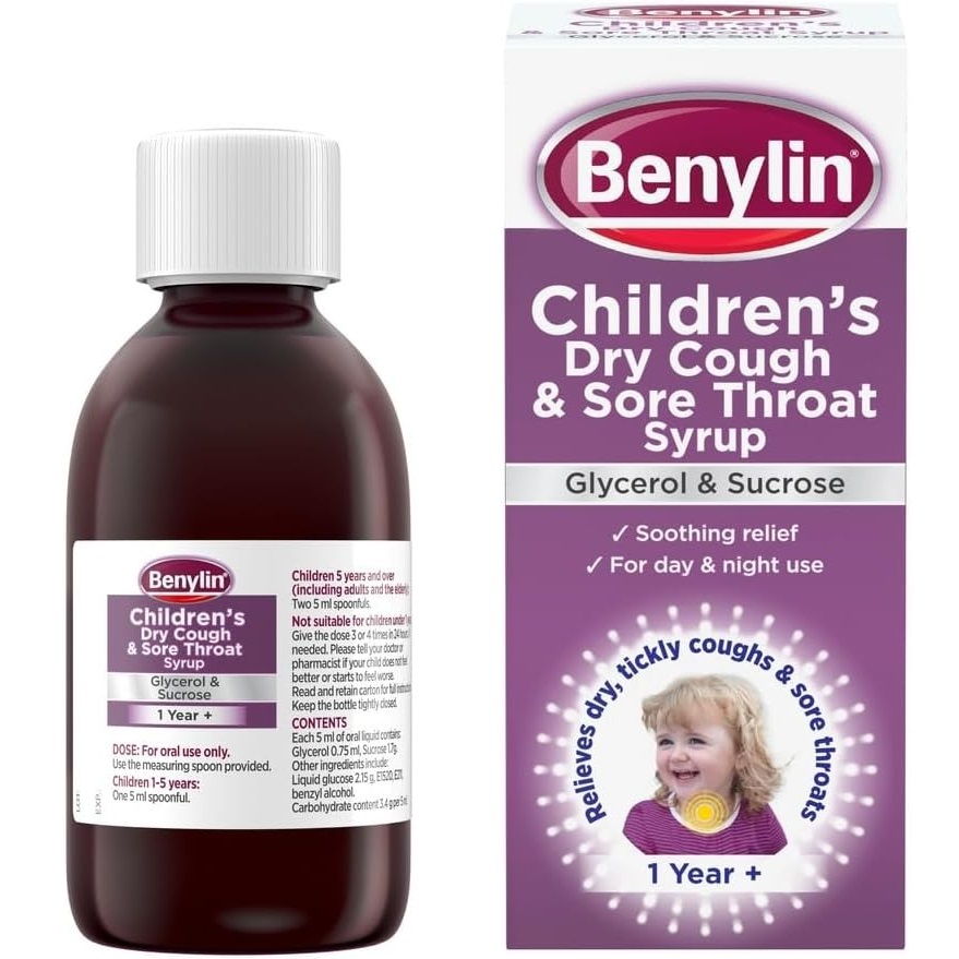 [ME-BEN23-V1] BENYLIN CHILD COUGH SYR.125ML (CHESTY COUGH)
