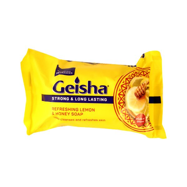 [CO-GEI01-V1] GEISHA SOAP 250G (LEMON & HONEY)