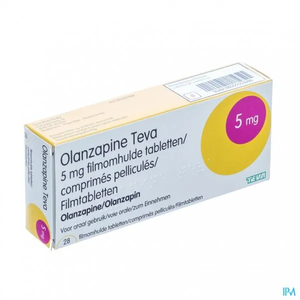 [ME-OLA02-V1] OLANZAPINE 5MG/PK (TEVA)