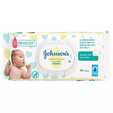 [BC-JBA27-V1] J BABY WIPES REFIL 56'S (COTTONTOUCH)