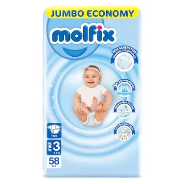 [BC-MOL04-V2] MOLFIX DIAPER MINI (THREE)