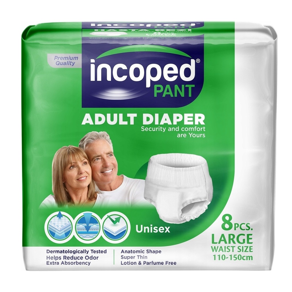 INCOPED ADULT PANT 9'S, 8'S, 7'S
