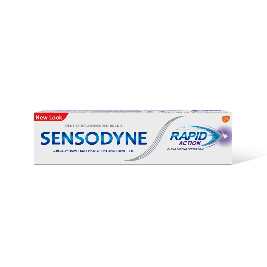 SENSODYNE RAPID ACTION PASTE 75ML/100ML
