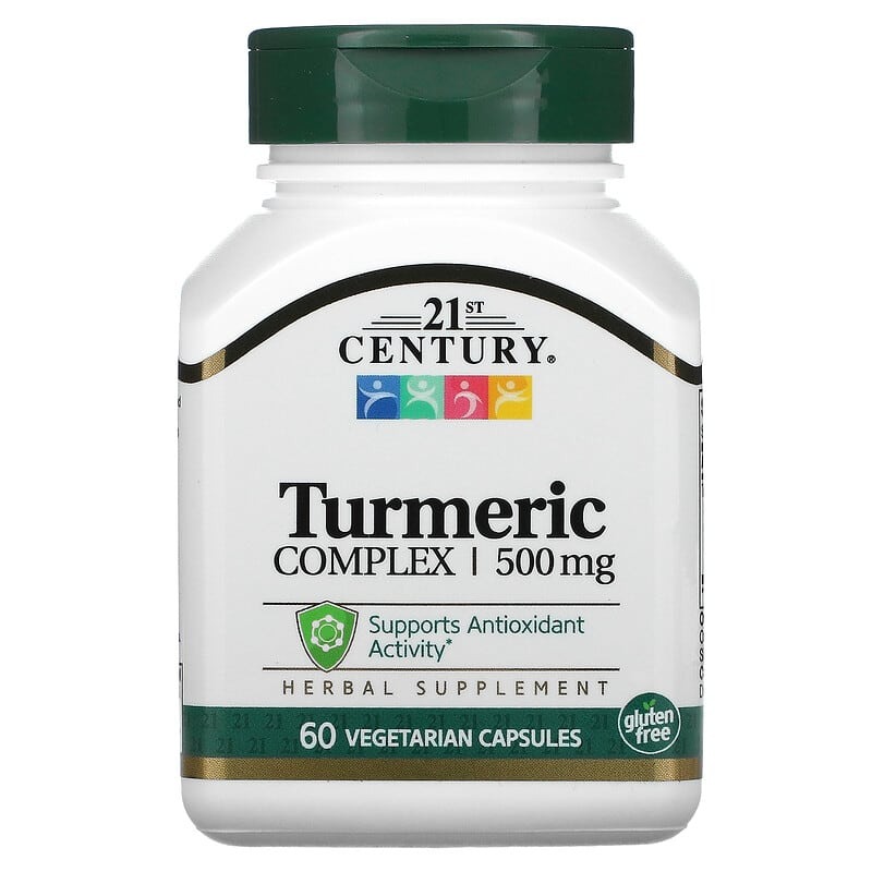 [ME-21S16] 21ST CENT TUMERIC 500MG 60'S