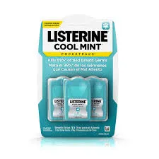 LISTERINE BREATH MINTS 72'S
