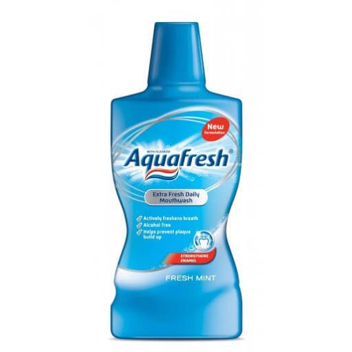 AQUAFRESH MOUTHWASH 500ML