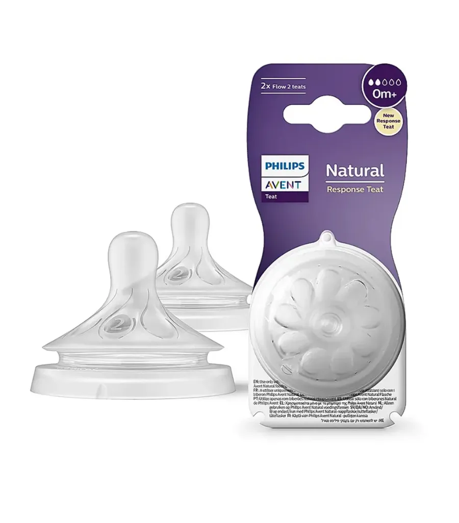 AVENT BOT TEAT 3 HOLE (CLASSIC / NATURAL)