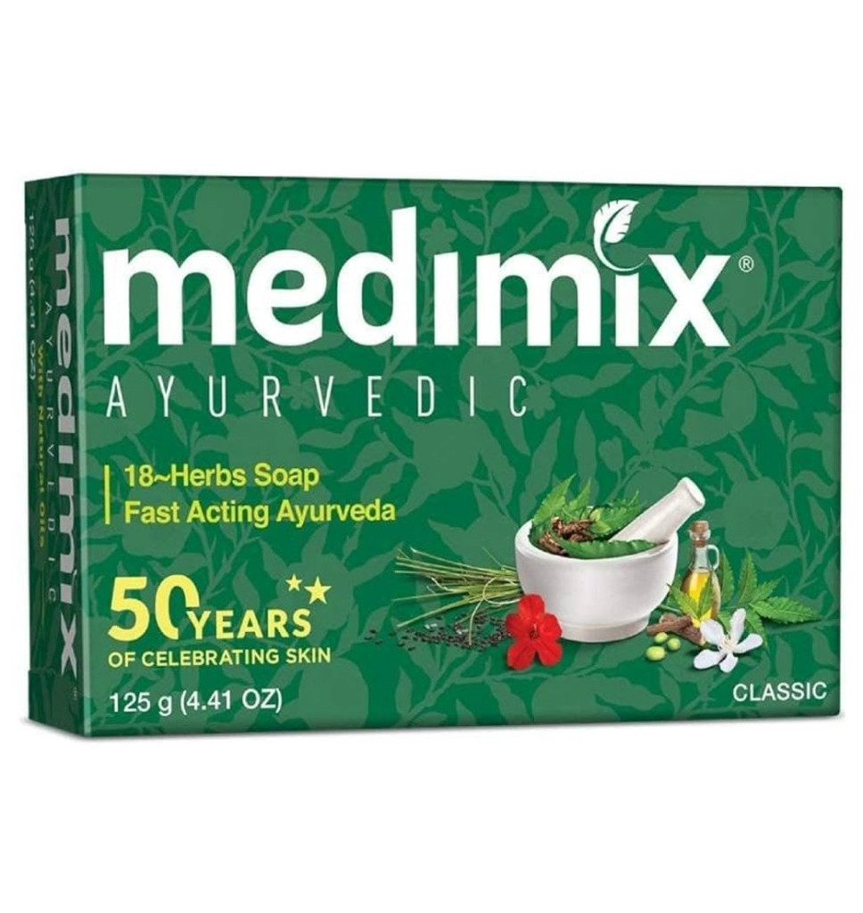 [CO-MED05-V1] MEDIMIX BAR  SOAP 125G (18HERBS)