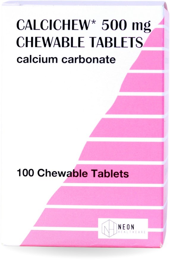 CALCICHEW TAB 500MG 100'S