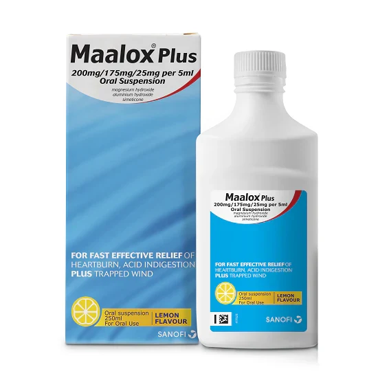 [ME-MAA02] MAALOX PLUS SUSP 250ML