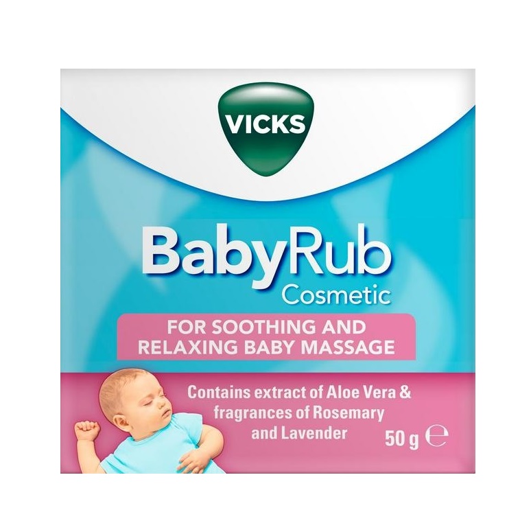 [ME-VAP06] VAPOUR RUB BABY JAR 50G (VICKS)