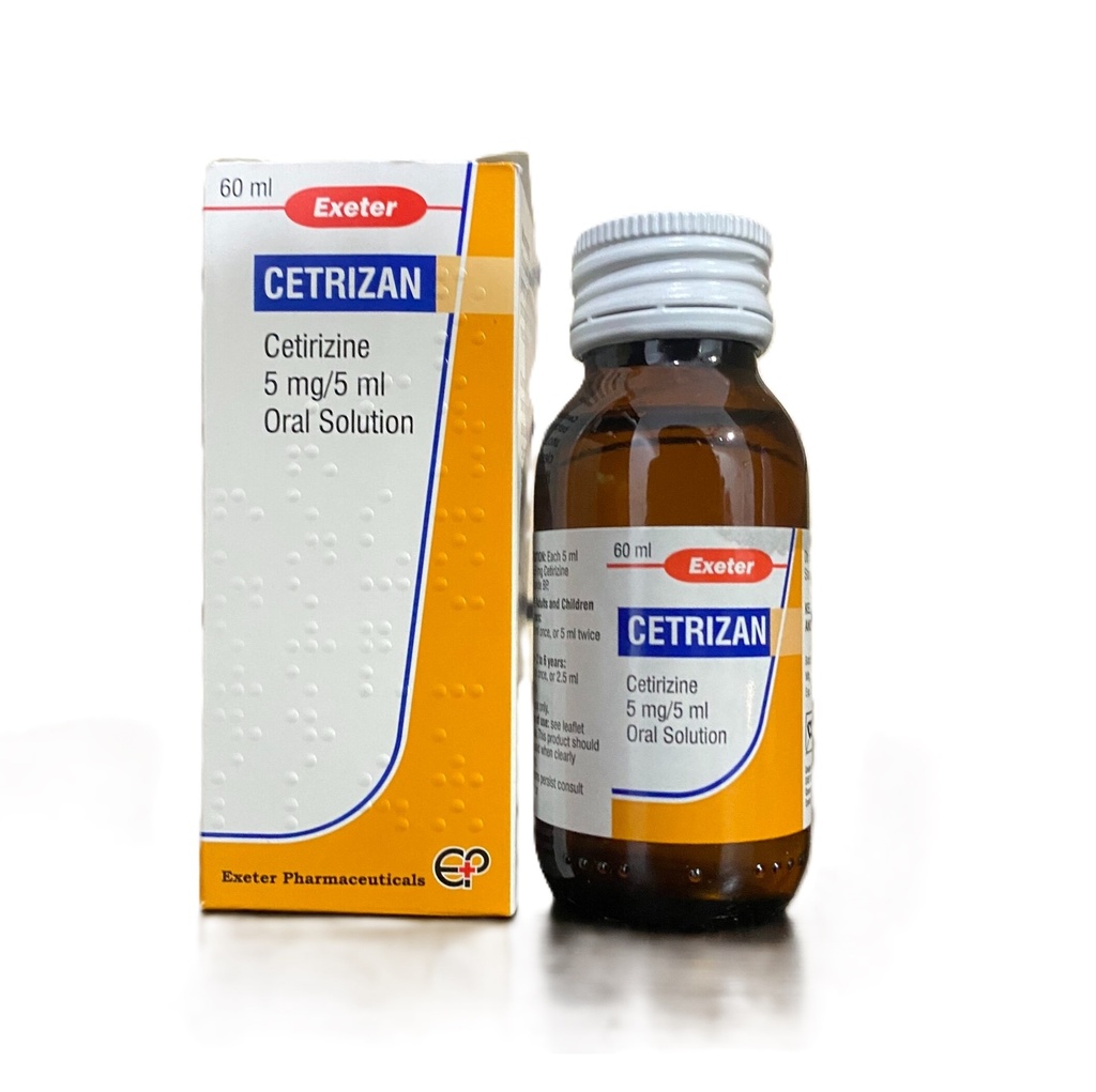 CETRIZAN SYRUP 5MG/5ML 60ML
