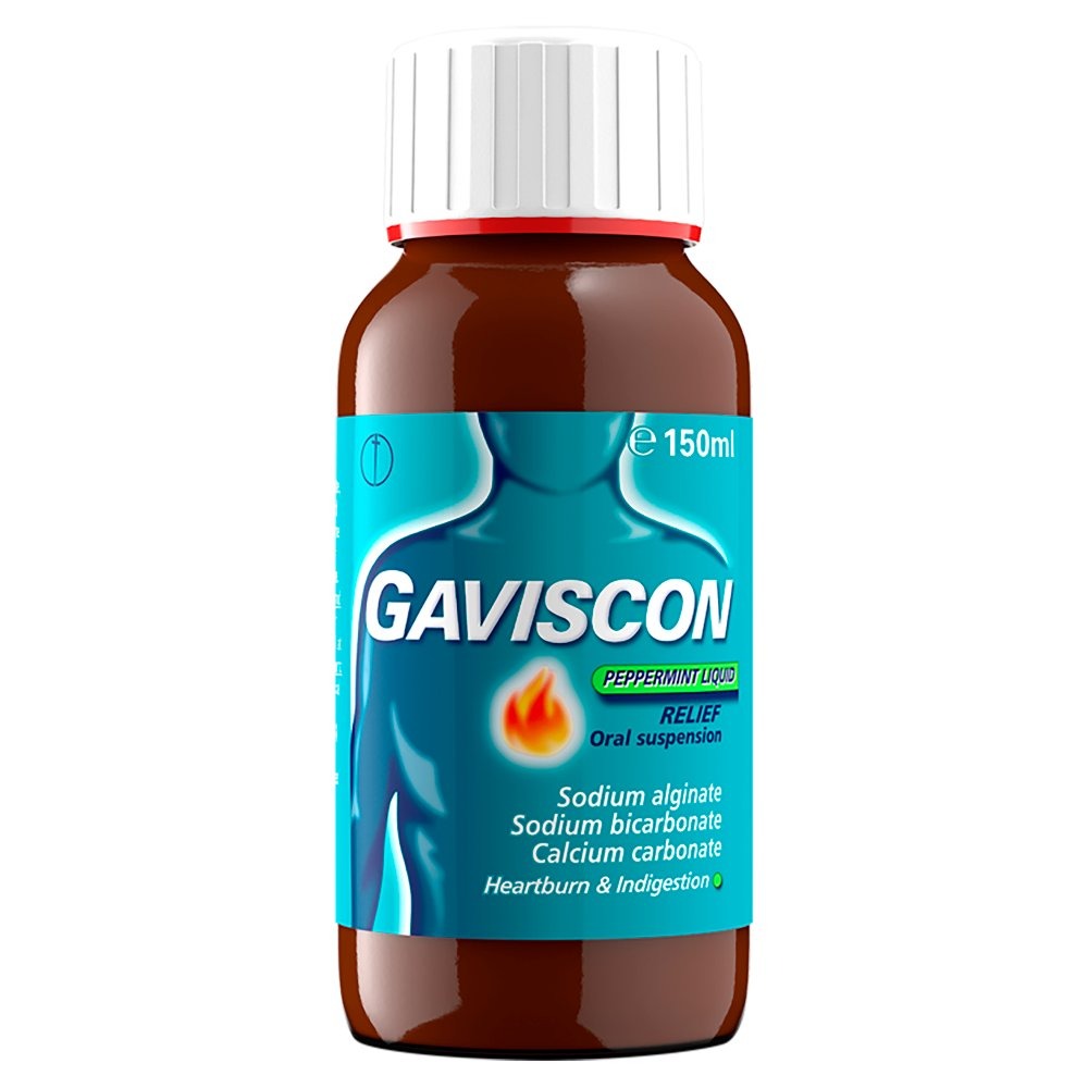 [ME-GAV05-V2] GAVISCON LIQUID 150ML (PEPPERMINT)