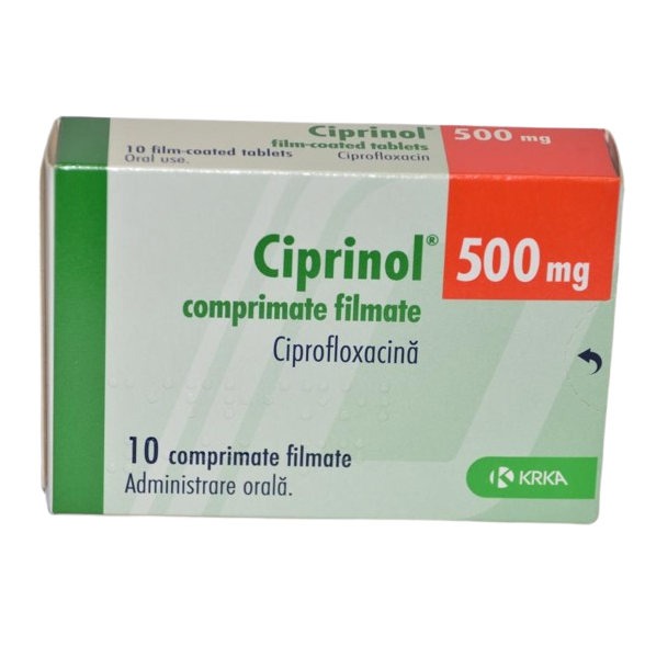 CIPRINOL 500MG 10'S/TAB