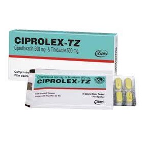 [ME-CIP11] CIPROLEX - TZ 500MG / TAB 14'S