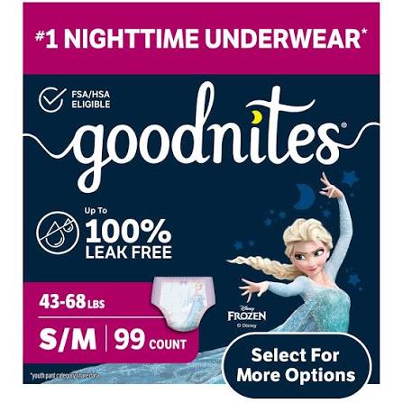 GOODNITES UNDERWEAR (GIRL)
