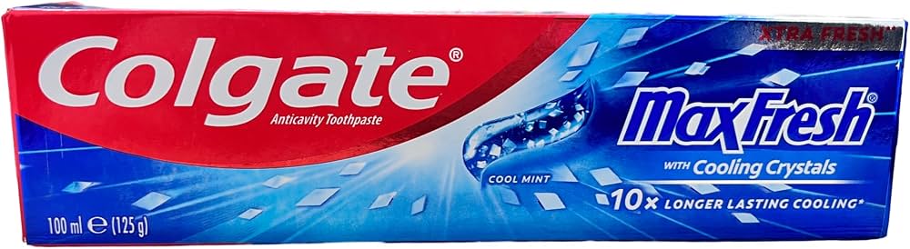 [DC-COL23b-V2] COLGATE MAXFRSH COOL CRYSTAL 100ML (COOL MINT)