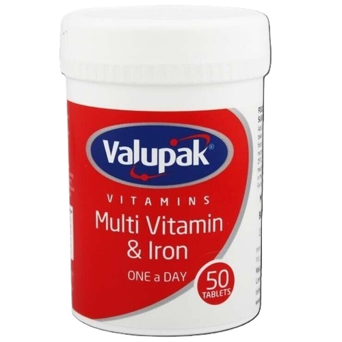 VAL M'VITE & IRON TABLET