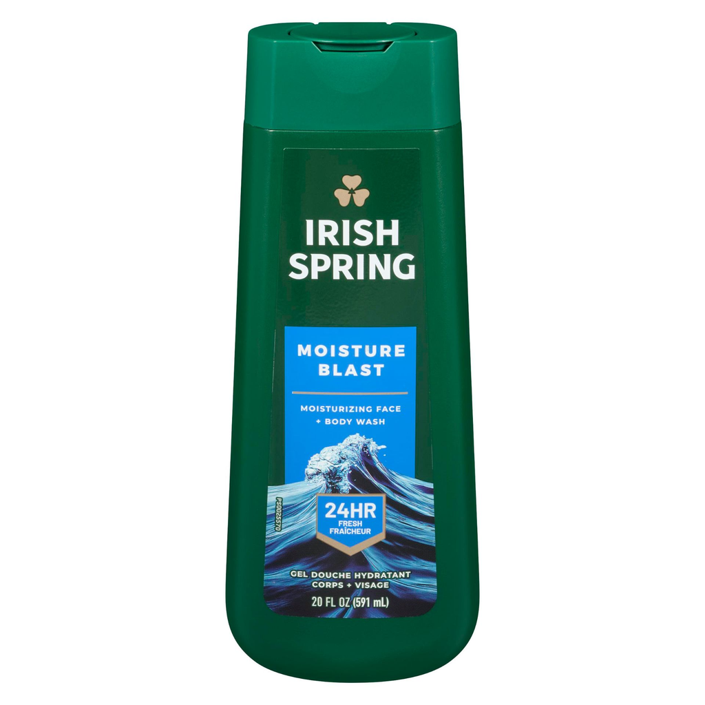 [CO-IRI06-V2] IRISH SPRING SHOWER GEL 591ML (MOISTURE BLAST)