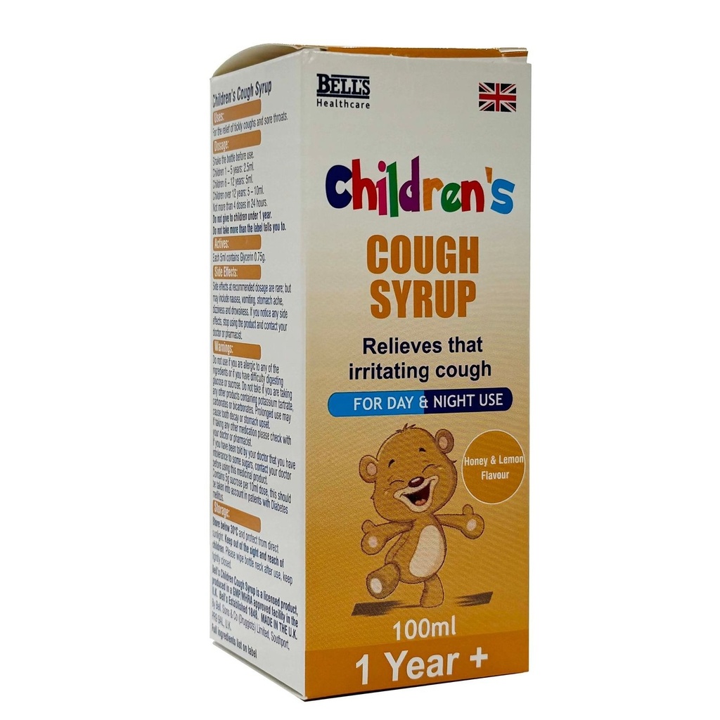 [ME-BEL10] BELLS CHILDREN COUGH SYR. 100ML