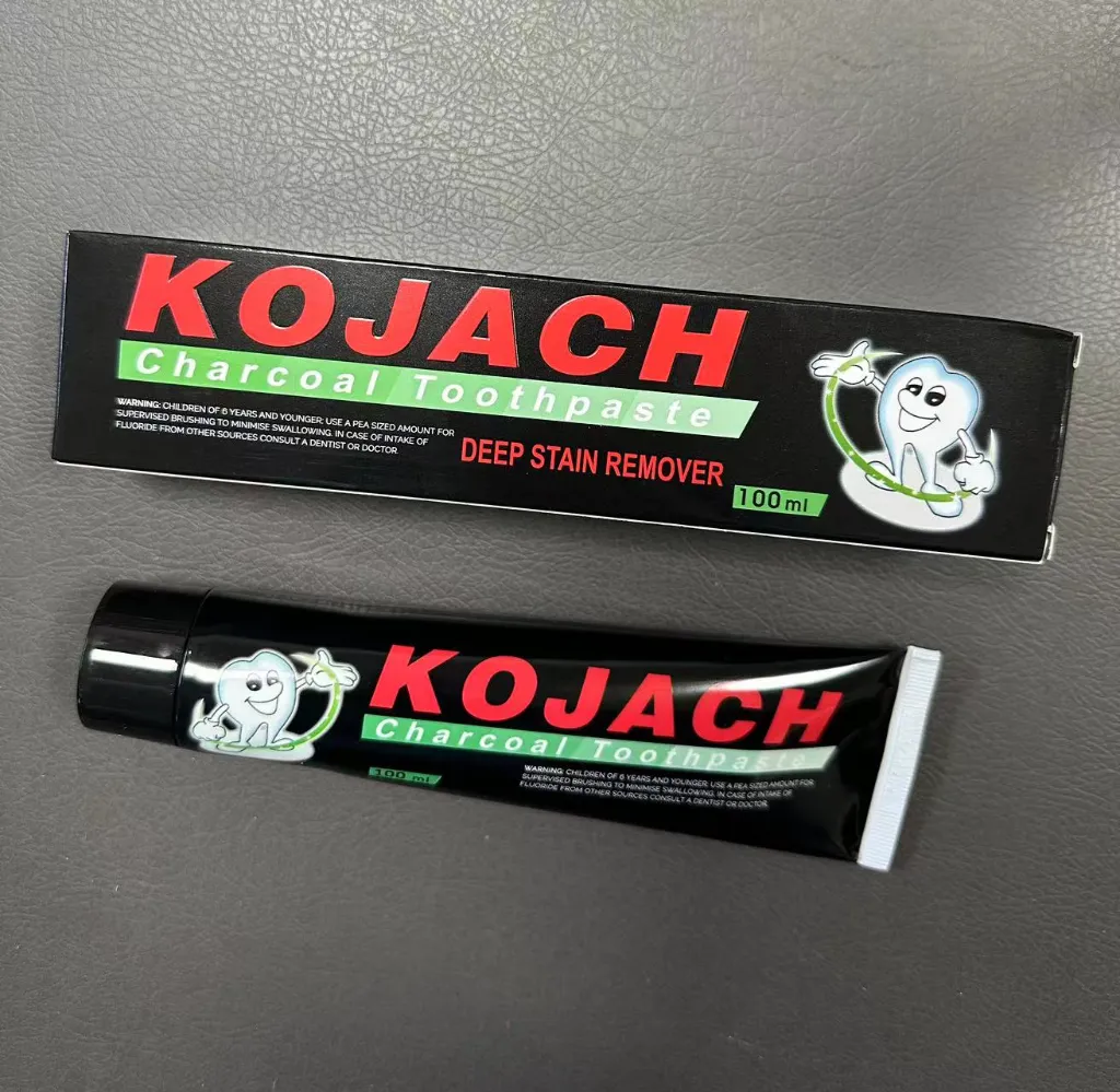 [DC-KOJ01-V3] KOJACH TOOTH PASTE (CHARCOAL)