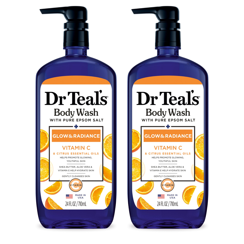 [CO-DRT01-V1] DR TEAL'S BODY WASH 710ML (BLACK ELDERBERRY)