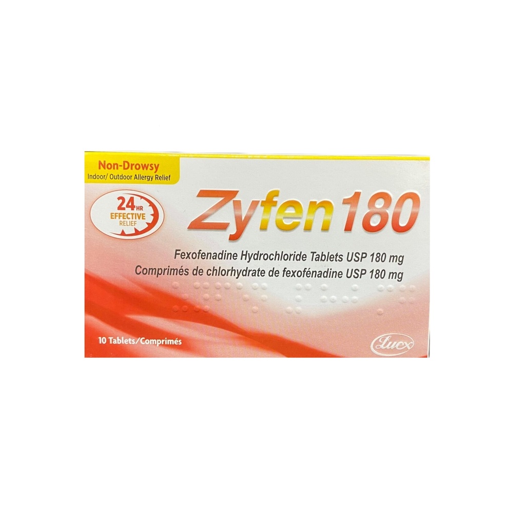 ZYFEN 180MG TAB/PK