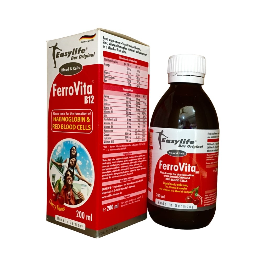 [ME-FER08] FERROVITA SYRUP (EASYLIFE)