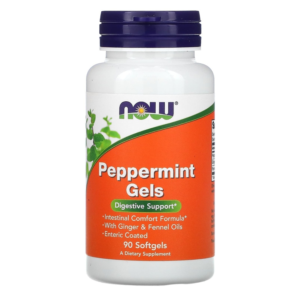 NOW PEPPERMINT GELS 90'S