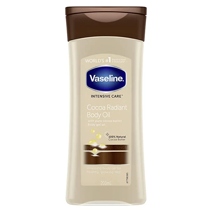 [CO-VAS34-V1] VASELINE BODY OIL 200ML (VIT.B3)