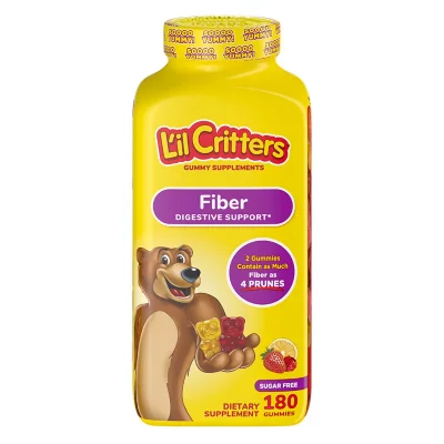 [ME-LIL04] LIL CRITTERS FIBER GUMMIES 180'S