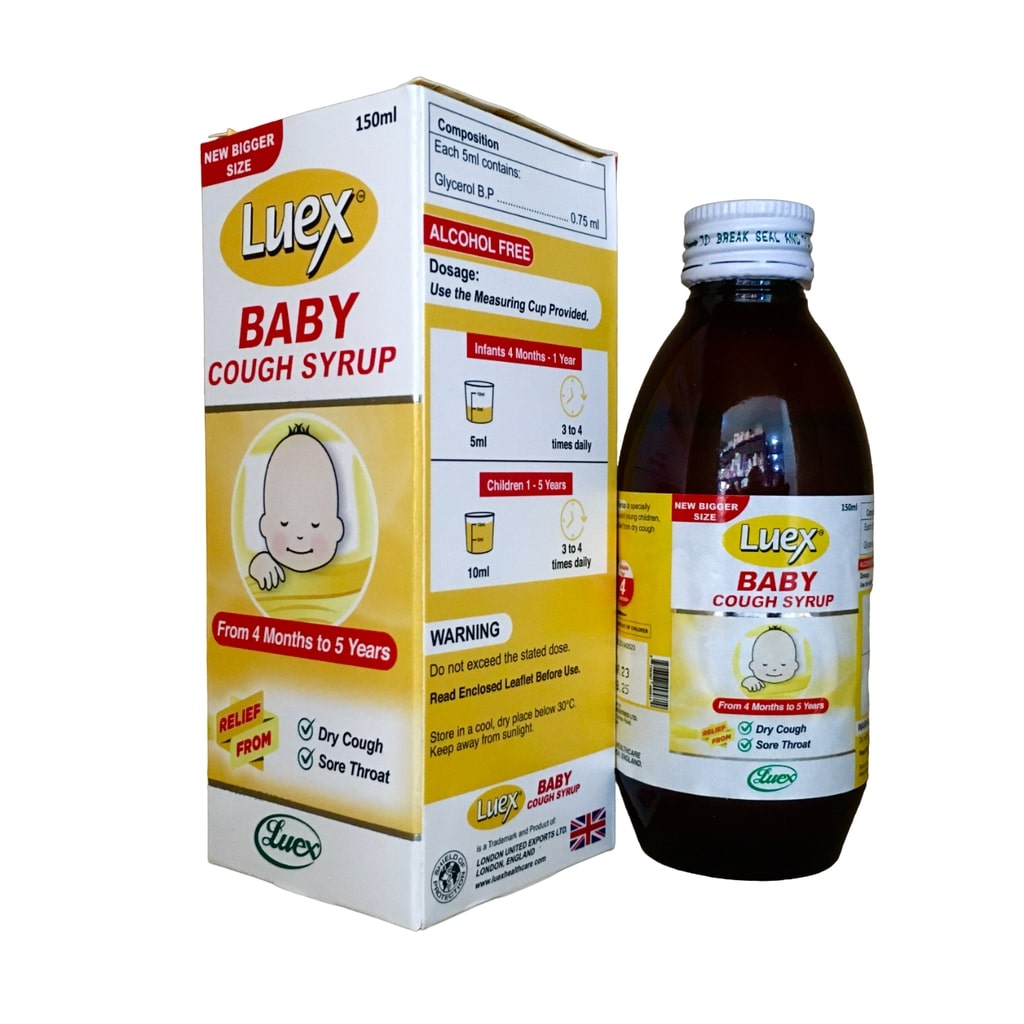 LUEX BABY COUGH SYR 150ML