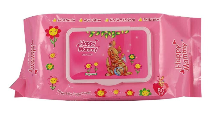 HAPPY BABY WIPES 80'S
