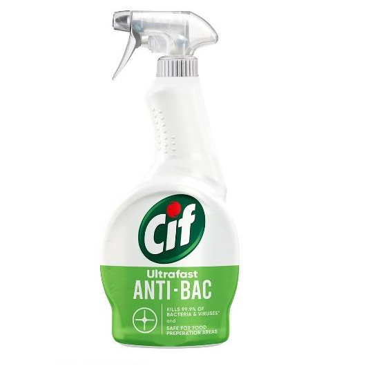 [HH-CIF05-V1] CIF ULTRAFAST SPRAY 500ML (ANTI-BAC)