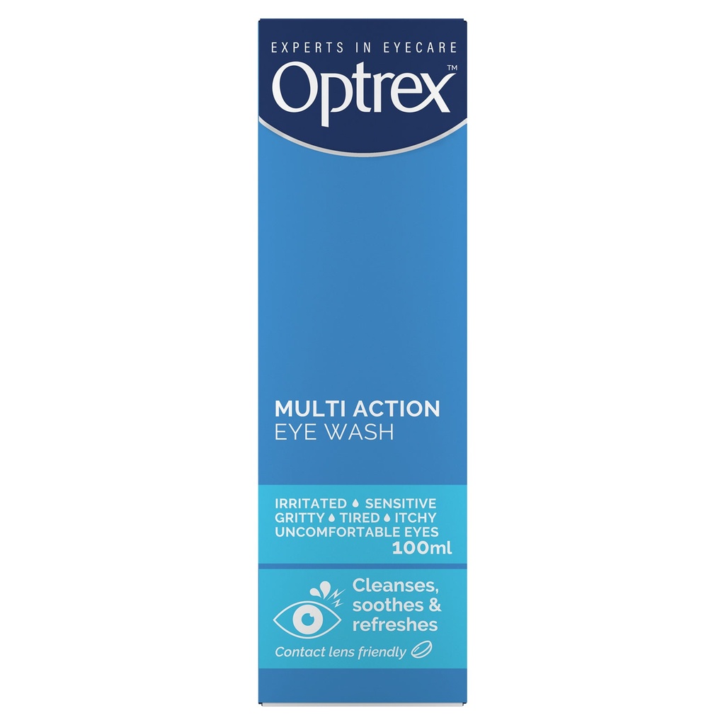 OPTREX MULTI ACTION EYE WASH 100ML