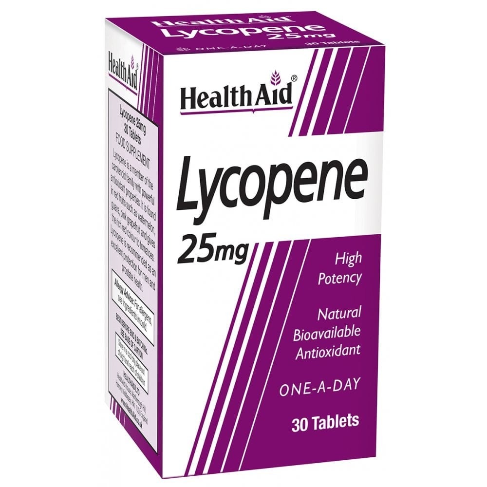 [ME-HAI53] H'AID LYCOPENE 25MG TAB 30'S