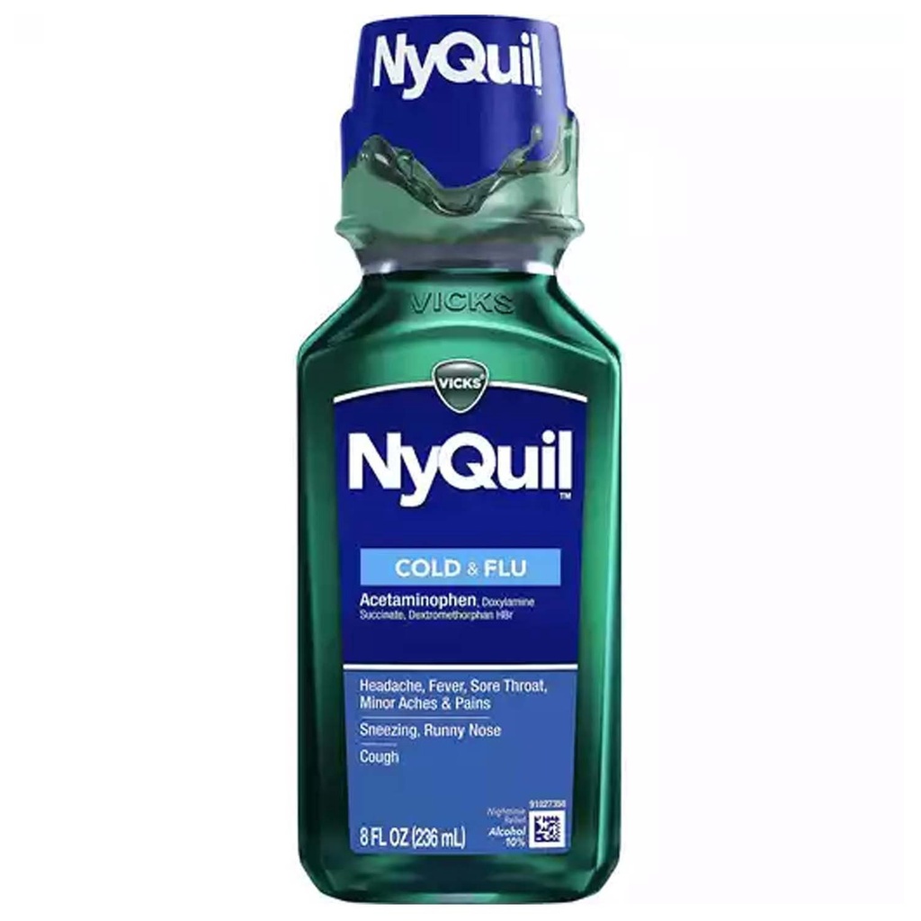 [ME-NYQ06] NYQUIL COLD & FLU SYRUP 236ML