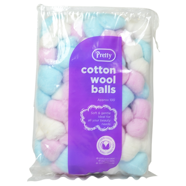 PRETTY COTTON BALLS 100'S